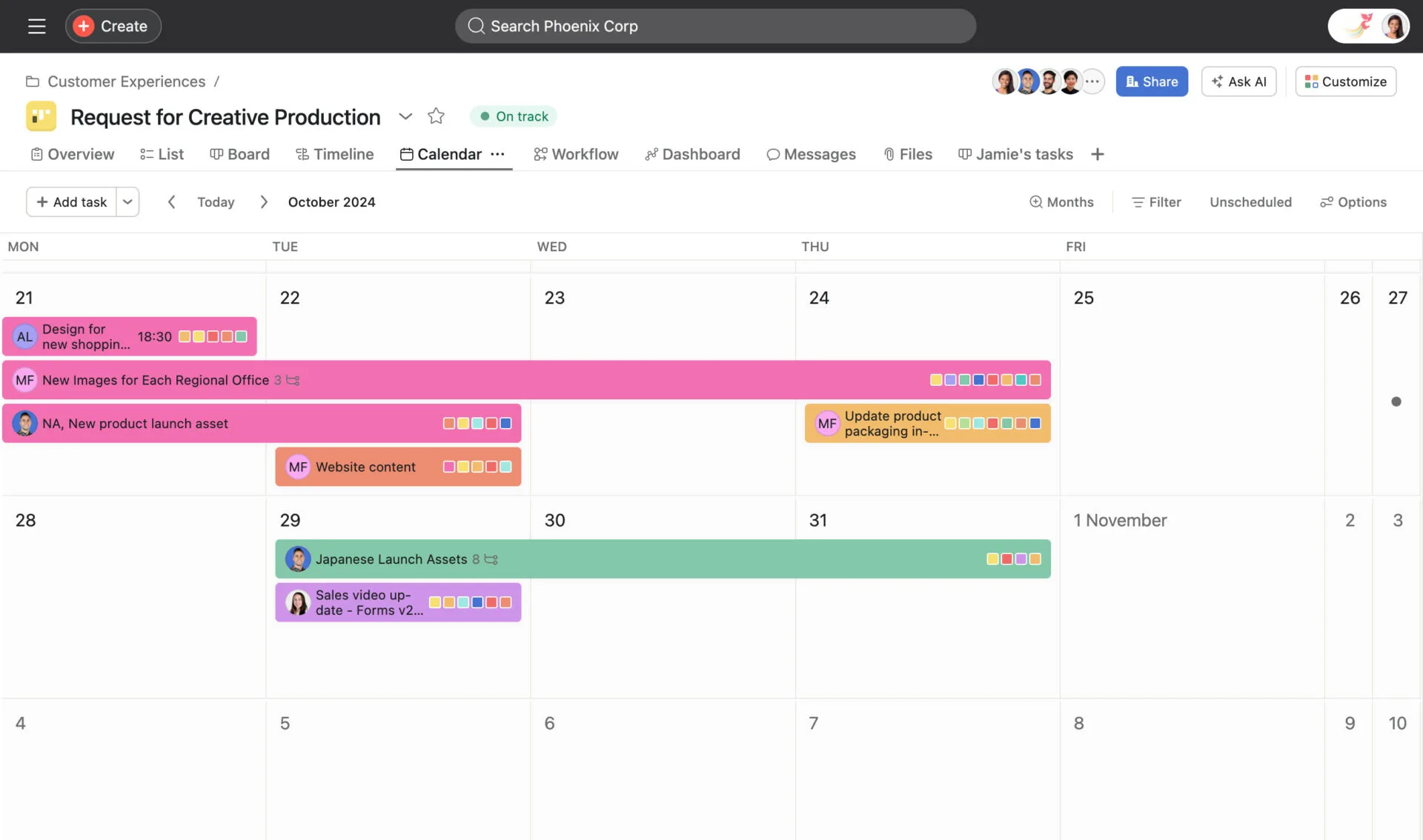 Asana: A Estrutura Robusta para Projetos Complexos